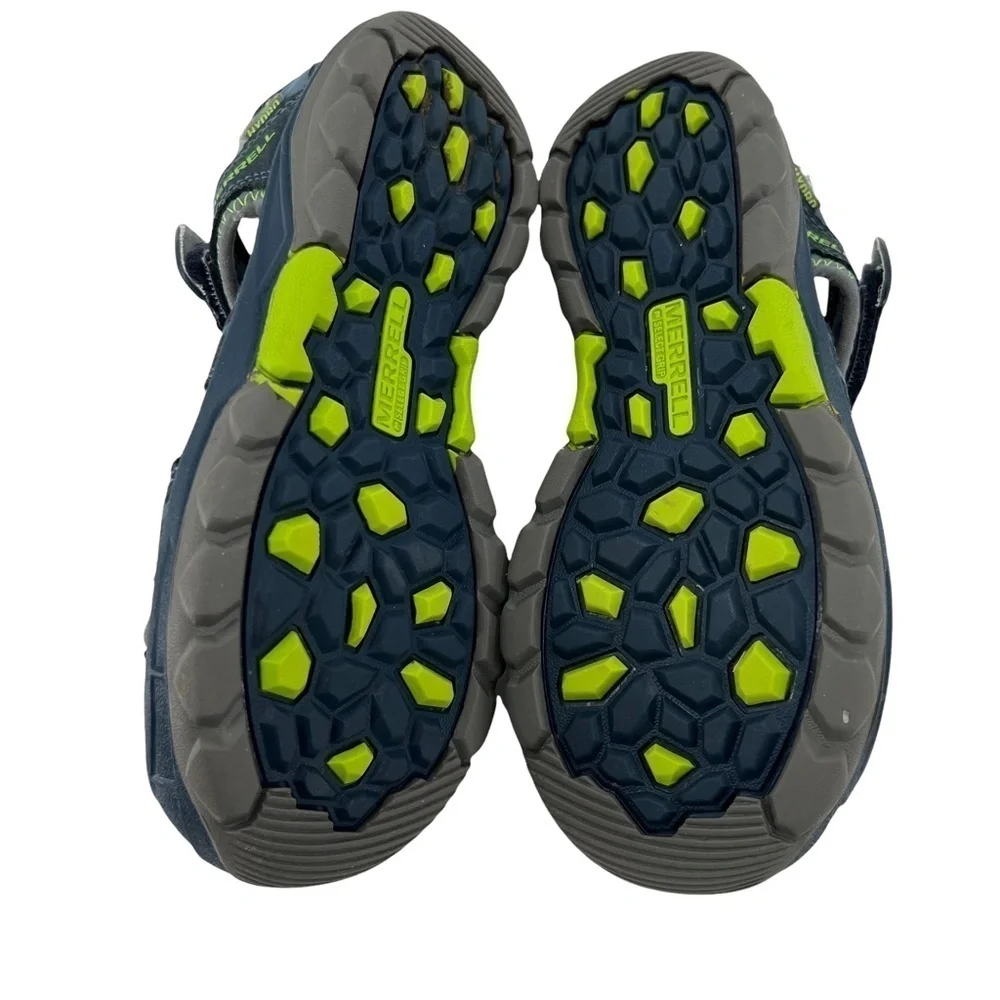 Merrell Blue Green Hydro Hiker Water Sandals Size 1 Boy’s